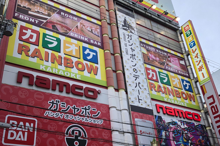 DenDen stad Osaka Otaku Shopping&amp;Maid cafe,Photo Booth Tour♡