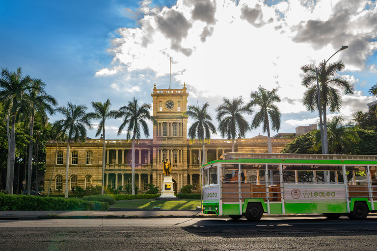 LeaLea Trolley 7 Line + Waikiki Trolley Pink Line 7 day Pass