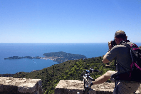 Grote panoramische e-fietstocht langs de Franse Rivièra (6 uur vanuit Nice)