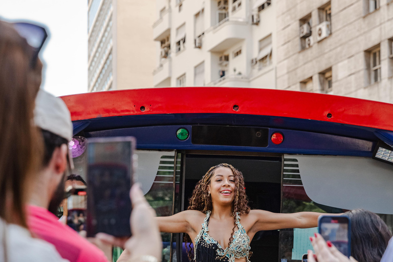 Bus touristique Hop-On Hop-Off à Rio de Janeiro -Rio Samba Bus