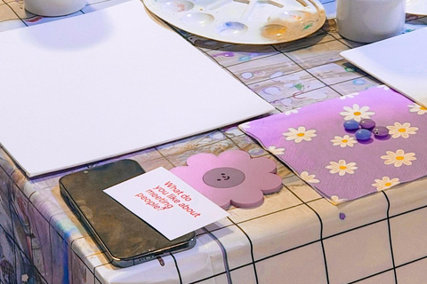 Łódź: English-Language Speak & Paint Workshop
