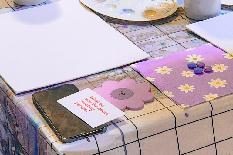 Łódź: English-Language Speak & Paint Workshop