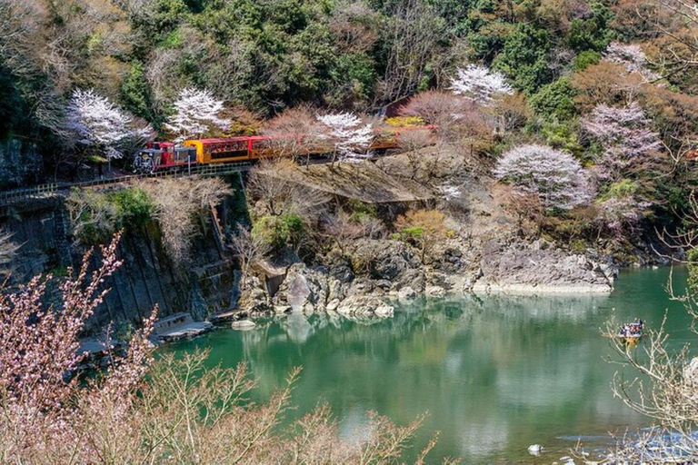 Kyoto Hozugawa River Boat Sagano Romantic Train Tour From Kyoto