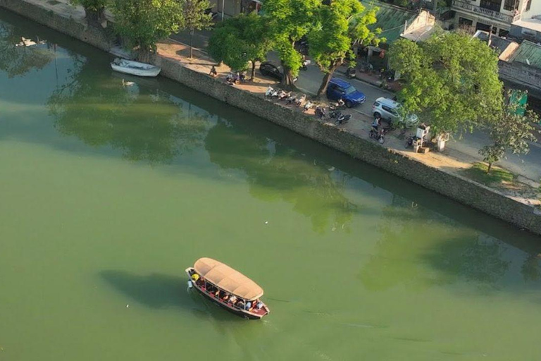 Hue Electric Boat Trip: Perfume River & Royal Canal Private Boat & hotel pick up (Manual Confirm)