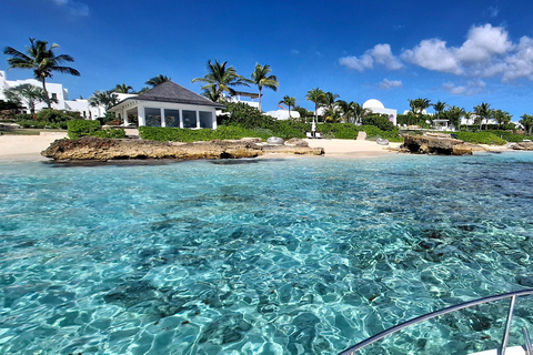 Saint-Martin: Private boat trip with skipper