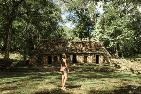 Palenque: wycieczka po obszarze archeologicznym Yaxchilán i Bonampak