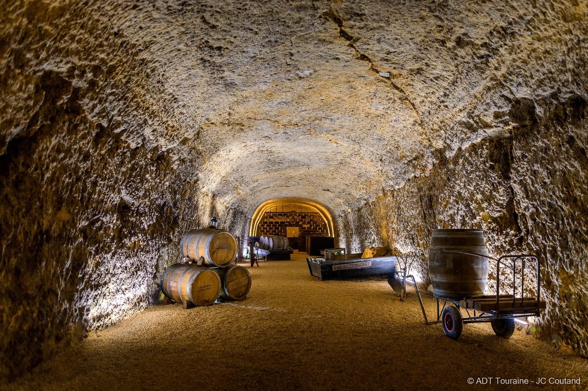 Amboise: Besuch der Höhlen von Ambacia und Weinprobe