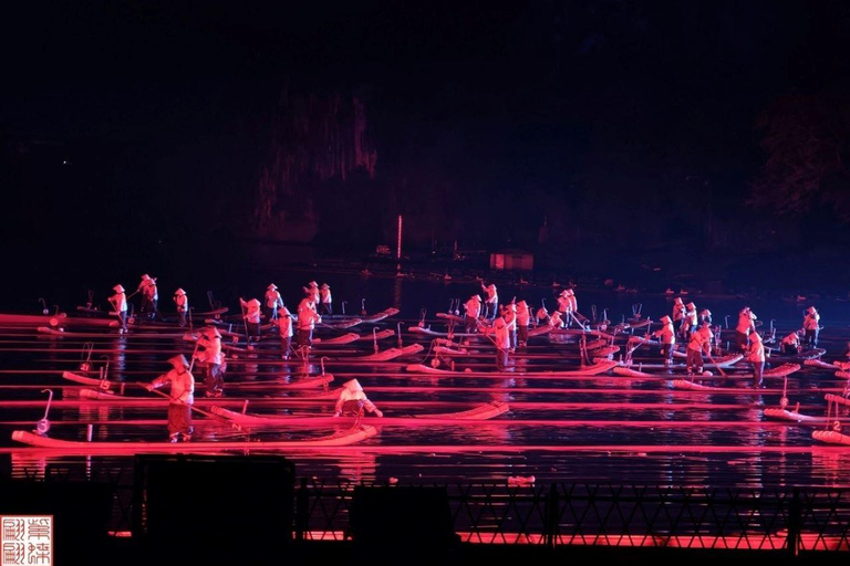 Guilin: Impression of Sanjie Liu Show Ticket A1 Tickets: Highest section with covered seating.