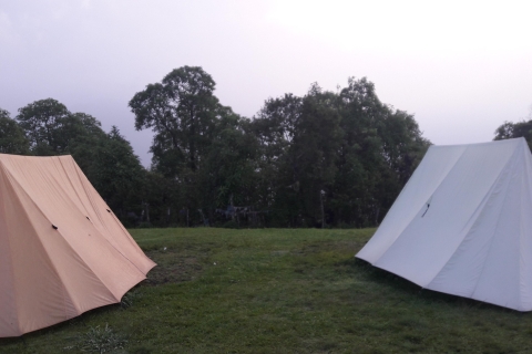 Von Pokhara: 1 Nacht 2 Tage Australian Camp Camping Tour