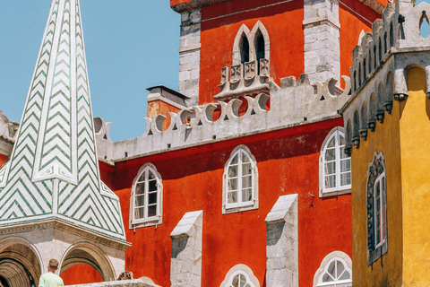 From Lisbon: Sintra Half-Day Tour with Pena Palace Tickets Small Group Tour with Pena Palace Tickets