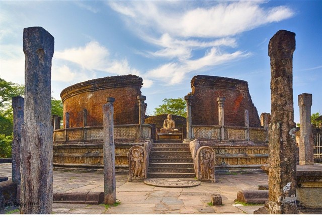 Visit From Polonnaruwa Ancient City of Polonnaruwa by Tuk-Tuk in Polonnaruwa, North Central Province, Sri Lanka