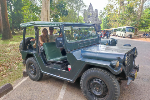 Siem Reap PM: Half-Day Angkor Wat & Ta Prohm by Vintage Jeep
