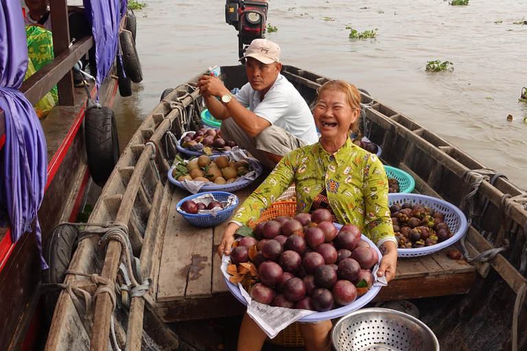 Tour de 1 dia pelo Mekong Can Tho - Mercado flutuante e túneis de Cu Chi[Preço da excursão em grupo] A partir de 5 pessoas, o custo é de 80 dólares por pessoa