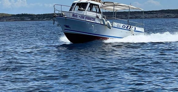 From Mgarr: Comino Blue Lagoon Ferry