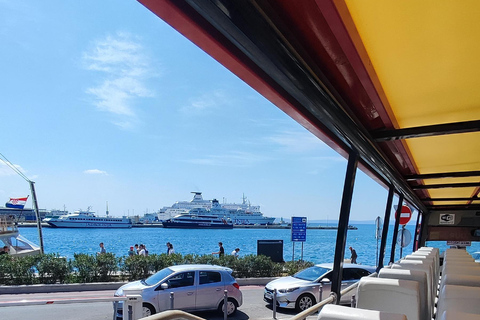 Spalato: Tour panoramico della linea rossa in autobus