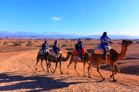 Marrakech: Abendessen und Quadbike Wüste Agafay Stars &amp; Showalles inklusive