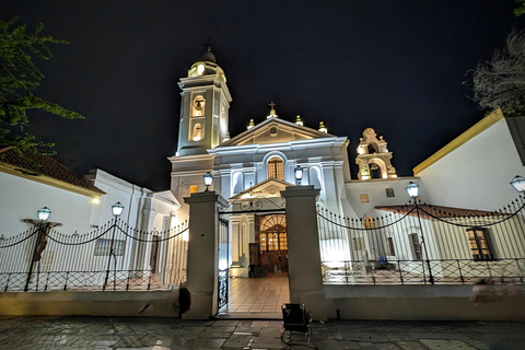 Visite pied à pied de Recoleta et spectacle de jazz en direct