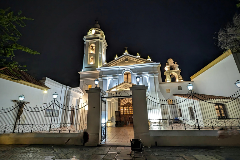 Visite pied à pied de Recoleta et spectacle de jazz en direct