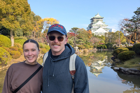 Osaka Castle & Shitennoji Temple with Ramen lunch
