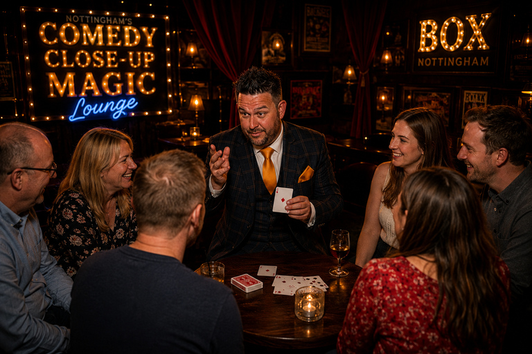 Comedy Close-Up Magic Lounge (Intimate Experience )
