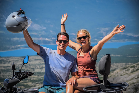 Vanuit Split: ATV Quad bergtocht met picknickTandemtocht met transfer vanuit Split