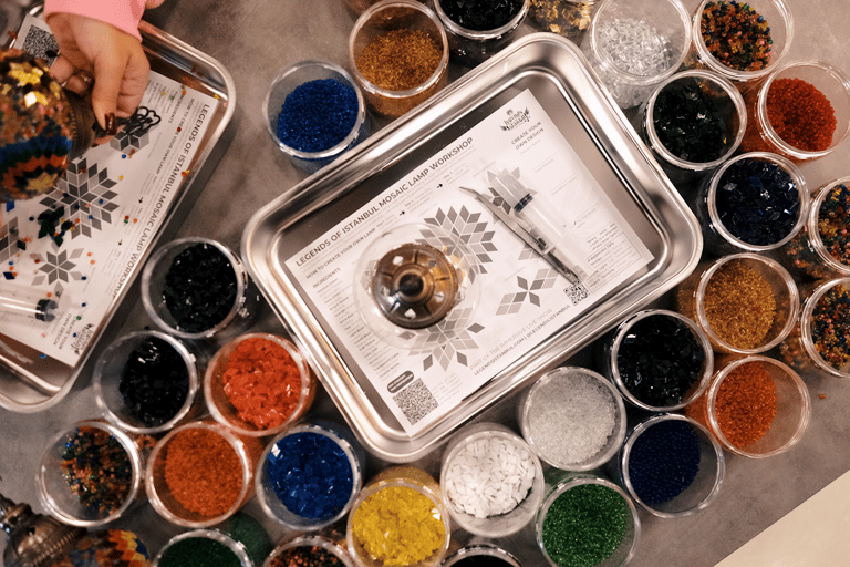 Istanbul: Mosaic Lamp Workshop by Hagia Sophia