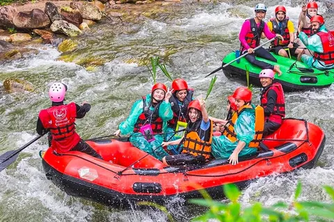KhaoLak:ATV, ZipLine, & Rafting Adventure Monkey Cave Temple