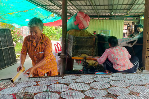 Battambang Ganztägige Tuk Tuk Tour durch Stadt und Land