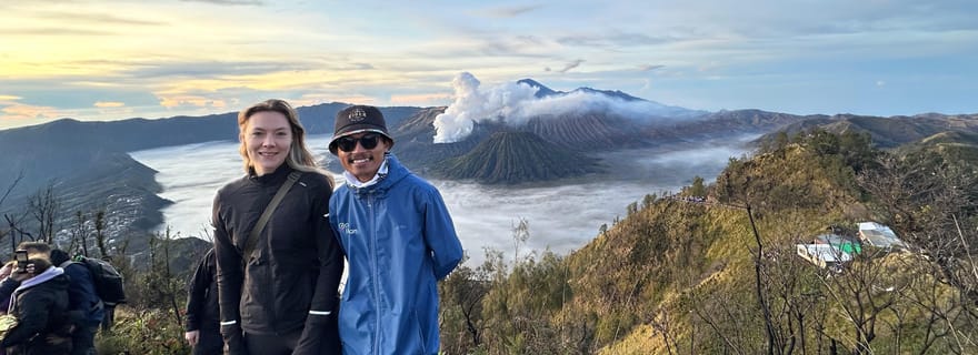 Surabaya : cascade de Madakaripura, Bromo et Ijen, circuit de 3 jours