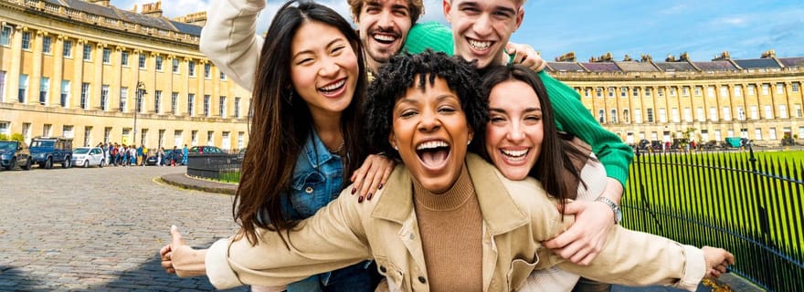 Bath : Visite à pied de la ville et jeu d'exploration