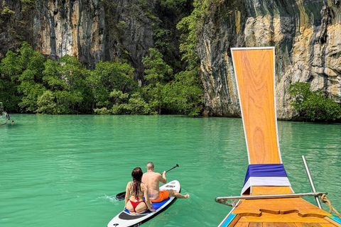 Krabi: Hong Island Private Luxury Longtail Boat Trip Krabi: Private Hong Island Luxury Longtail Boat Trip