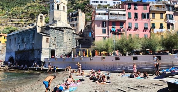 Cinque Terre Boat Tour from La Spezia with an environmental guide