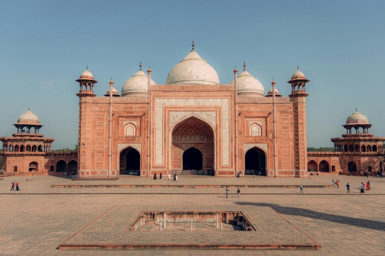 Agra: Skip-The-Line Taj Mahal Zonsopgang & Agra Fort TourPrivé Tour met chauffeur, auto en gids