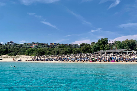 Chalkidiki: Blue Lagoon & Ammouliani Island Cruise & Lunch Chalkidiki: Lunch Cruise to Blue Lagoon & Vourvourou's Islet