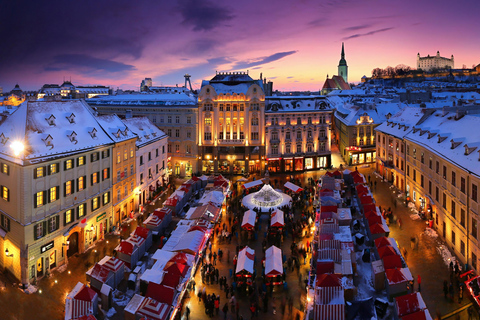 From Vienna: Bratislava & Budapest Christmas Markets Tour