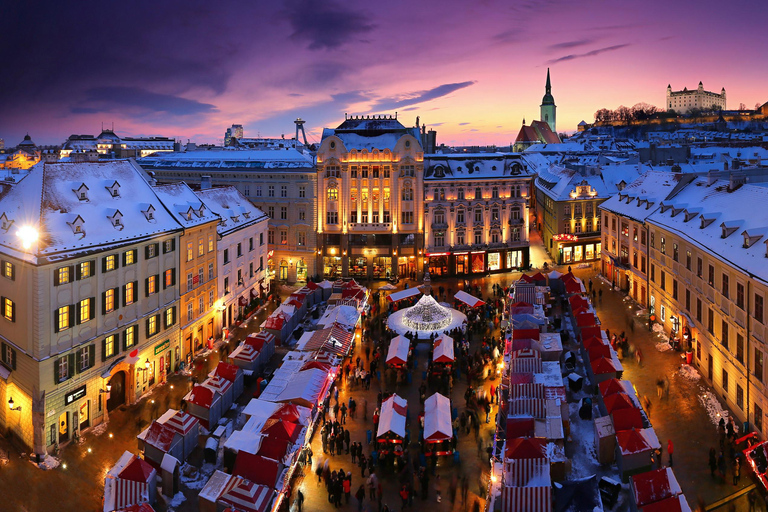 From Vienna: Bratislava & Budapest Christmas Markets Tour