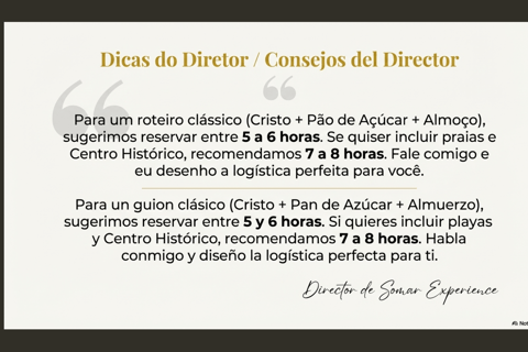 Rio de Janeiro: Private City Tour with Customizable Itinerary