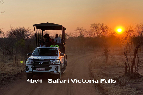 Cataratas Victoria: Safari en 4x4 por el Parque Nacional de las Cataratas VictoriaCataratas Victoria: Safari en 4x4 por el Parque Nacional