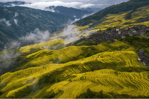 Guilin: Longji Dazhai Rice Terraces Day Tour with Cable Car