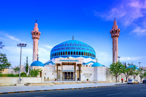 Från Döda havet: Amman stad, Madaba och Mount Nebo dagsturTransport och inträdesbiljetter