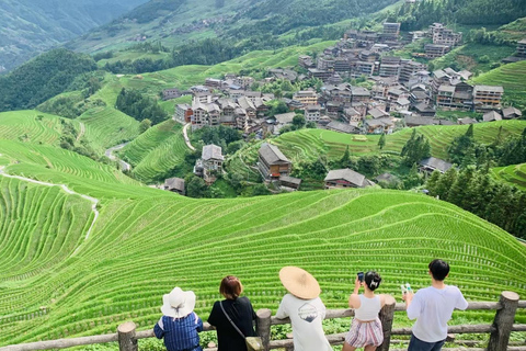 Guilin: Private Longji Rice Terraces & Reed Flute Cave Tour