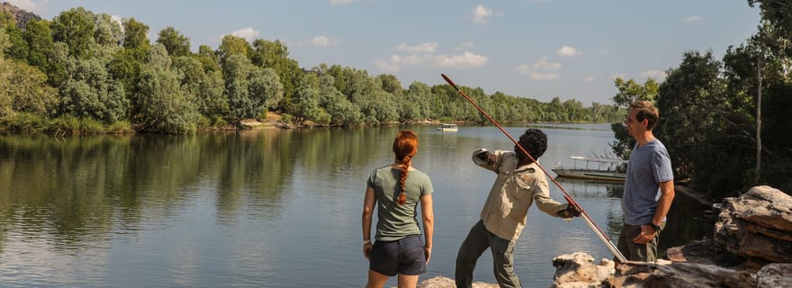 Depuis Darwin : Excursion d'une journée dans le parc national de Kakadu avec croisière (3A).