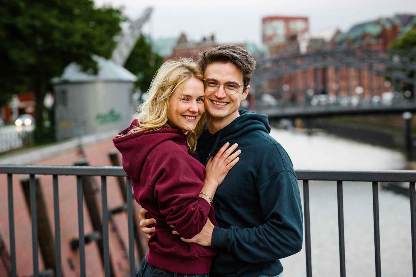 Hambourg : Séance photo privée et balade en couple