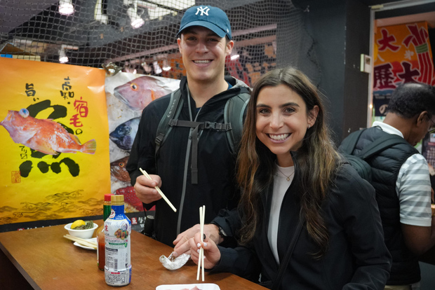 Tsukijis fiskmarknad: Rundvandring med street food och kultur