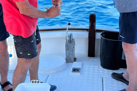 Rhodes : Excursion de pêche avec barbecue et baignade