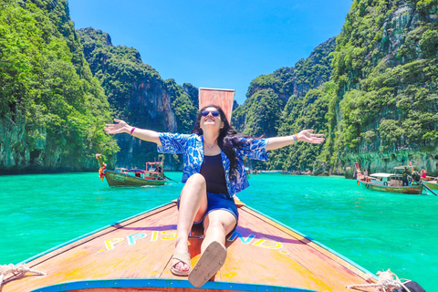 Phuket: Tour di un giorno di PhiPhi, Maya Bay e Khai Island in motoscafo