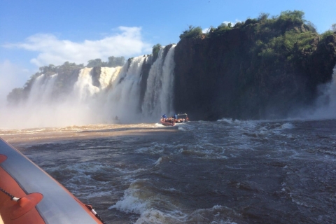 Całodniowy wodospad Iguazu po stronie Brazylii i ArgentynyWycieczka po obu krańcach Cataratas do Iguaçu, w tym do