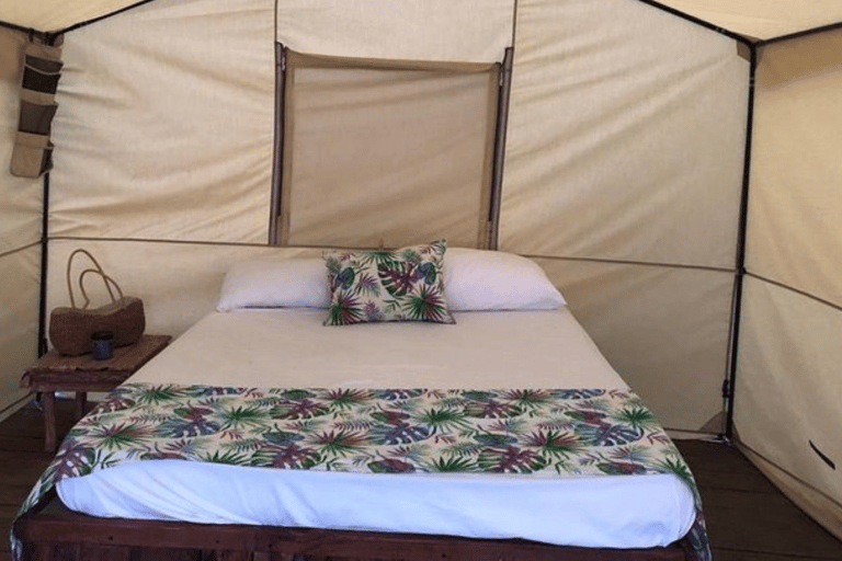 Bahía de las águilas glamping experience from Santo Domingo