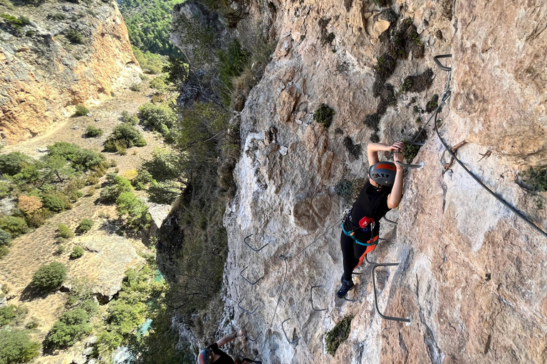 Madrid: Via Ferrata Avontuur met Vervoer