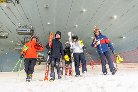 Dubai: Sesión en pista de 2 horas o de un día entero en Ski DubaiSesión de esquí en pista de día completo